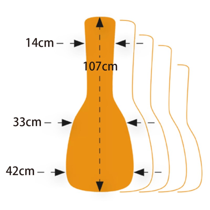 ORTEGA OSOCADN-BX Dreadnought Guitar Soft Case (ボルドーレッド)