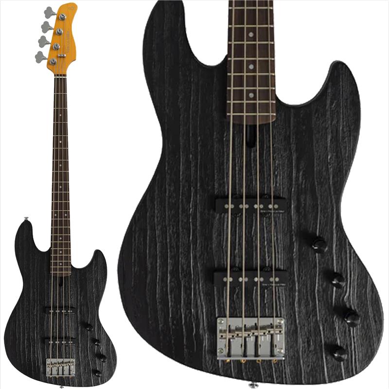 楽器種別：新品Sire/新品 商品一覧＞＞ベース【70，000円〜135，000円】 商品一覧＞＞エレキベース/JBタイプ/Sire 商品一覧＞＞当店のベースは、出荷前に専門スタッフが検品・調整しているので安心です！Sire V6-4 (Black)商品説明あのマーカスミラーを唸らせ、その名を冠することを許された話題のベースSire（サイアー）が入荷！マーカスミラー&ラリーカールトンと提携し、プレイヤー目線で優れた品質の楽器を高いコストパフォーマンスで提供するSire。本機はJBシェイプに軽量なマホガニーボディとソリッドアッシュトップの組み合わせを採用。アッシュの木目を活かしたサンドブラスト加工を施し、高級感のある外観と改良・アップグレードされたパーツにより、軽量でありながら豊かな音色を実現。指板のエッジは「Rolled Fretboard Edges」処理により滑らかに仕上げられており、演奏面でも非常に高いクオリティを誇ります。18V駆動のアクティブ3EQコントロールに加え、パッシブトーンやミドルの周波数切り替えまで搭載しており、非常に広いサウンドバリエーションによってマーカスライクなドンシャリスラップサウンドからメロウなサウンドまで、とてもこの価格帯で収まるとは思えないほどのスペックとサウンドを誇ります。※画像はサンプルです。製品の特性上、杢目、色合いは1本1本異なります。商品詳細■ Body・Material：Mahogany with Solid Ash Top・Shape：Marcus Miller Jazz Shape・Color：Butterscotch / Ocean Turquoise Blue (OTB) / Black (BK) / Antique White (AWH) / 3 Tone Sunburst (3TS) / Candy Apple Red (CAR)■ Neck・Material：Hard Maple・Shape：C-Shape・Scale：34・Fingerboard：Hard Maple（BB， OTB， 3TS） / Rosewood（BK， AWH， CAR）・Edgeless Rolled Fretboard Edges・Radius：9.5・Frets：20 Medium (2.4mm)・Nut：Bone， 38mm Width■ Electronics・Pickup：Marcus Super-J Revolution Set・Preamp：Marcus Heritage-3 (No-Mid Frequency)・Controls：Volume / Tone， Blender， Treble / Middle， Bass (Push/Pull for Passive Mode)・Knobs：Aluminum Knob (Black)■ Hardware・Bridge：Marcus Miller Modern-S Bass Bridge・Tuning Gear：Premium Light Weight Open Gear・Finish：Chrome・Pickguard：None専用ギグバッグ付属イケベカテゴリ_ベース_エレキベース_JBタイプ_Sire_新品 SW_Sire_新品 JAN:4995930248140 登録日:2025/10/29 エレキベース