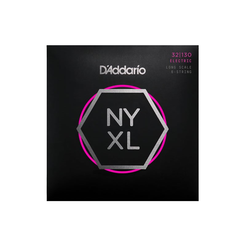 DAddario NYXL Series 6-String Electric Bass Strings [NYXL32130]