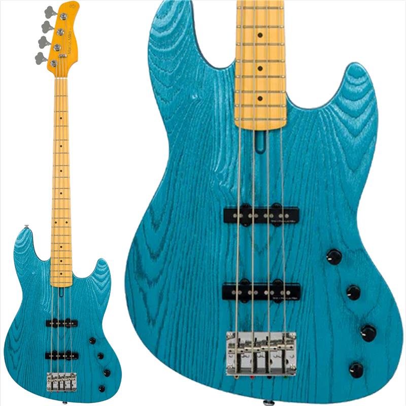 楽器種別：新品Sire/新品 商品一覧＞＞ベース【70，000円〜135，000円】 商品一覧＞＞エレキベース/JBタイプ/Sire 商品一覧＞＞当店のベースは、出荷前に専門スタッフが検品・調整しているので安心です！Sire V6-4 (Ocean Turquoise Blue)商品説明あのマーカスミラーを唸らせ、その名を冠することを許された話題のベースSire（サイアー）が入荷！マーカスミラー&ラリーカールトンと提携し、プレイヤー目線で優れた品質の楽器を高いコストパフォーマンスで提供するSire。本機はJBシェイプに軽量なマホガニーボディとソリッドアッシュトップの組み合わせを採用。アッシュの木目を活かしたサンドブラスト加工を施し、高級感のある外観と改良・アップグレードされたパーツにより、軽量でありながら豊かな音色を実現。指板のエッジは「Rolled Fretboard Edges」処理により滑らかに仕上げられており、演奏面でも非常に高いクオリティを誇ります。18V駆動のアクティブ3EQコントロールに加え、パッシブトーンやミドルの周波数切り替えまで搭載しており、非常に広いサウンドバリエーションによってマーカスライクなドンシャリスラップサウンドからメロウなサウンドまで、とてもこの価格帯で収まるとは思えないほどのスペックとサウンドを誇ります。※画像はサンプルです。製品の特性上、杢目、色合いは1本1本異なります。商品詳細■ Body・Material：Mahogany with Solid Ash Top・Shape：Marcus Miller Jazz Shape・Color：Butterscotch / Ocean Turquoise Blue (OTB) / Black (BK) / Antique White (AWH) / 3 Tone Sunburst (3TS) / Candy Apple Red (CAR)■ Neck・Material：Hard Maple・Shape：C-Shape・Scale：34・Fingerboard：Hard Maple（BB， OTB， 3TS） / Rosewood（BK， AWH， CAR）・Edgeless Rolled Fretboard Edges・Radius：9.5・Frets：20 Medium (2.4mm)・Nut：Bone， 38mm Width■ Electronics・Pickup：Marcus Super-J Revolution Set・Preamp：Marcus Heritage-3 (No-Mid Frequency)・Controls：Volume / Tone， Blender， Treble / Middle， Bass (Push/Pull for Passive Mode)・Knobs：Aluminum Knob (Black)■ Hardware・Bridge：Marcus Miller Modern-S Bass Bridge・Tuning Gear：Premium Light Weight Open Gear・Finish：Chrome・Pickguard：None専用ギグバッグ付属イケベカテゴリ_ベース_エレキベース_JBタイプ_Sire_新品 SW_Sire_新品 JAN:4995930248171 登録日:2025/10/29 エレキベース