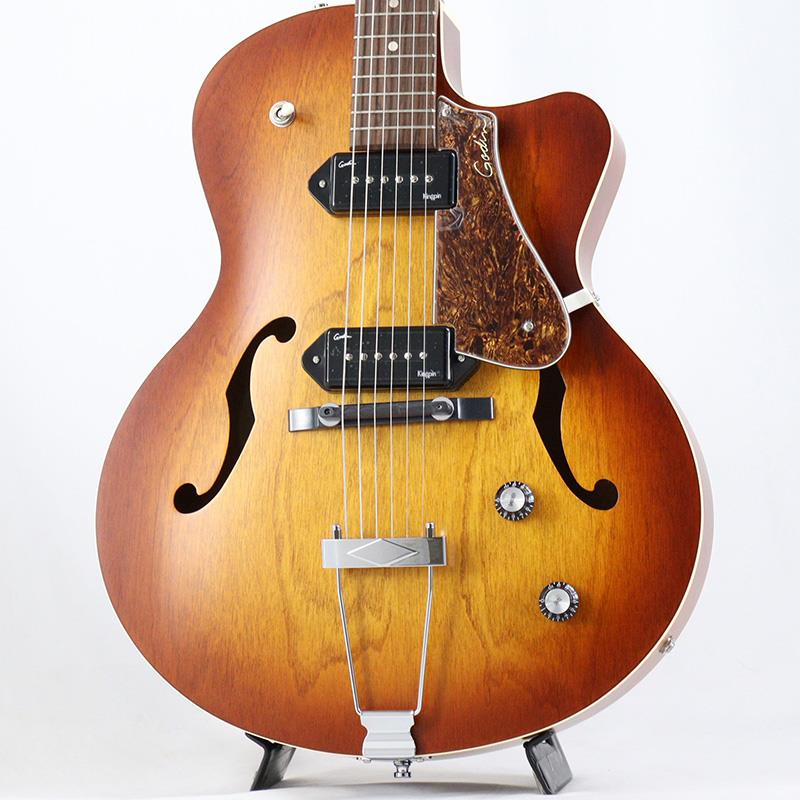 Godin 5th Avenue CW Kingpin II (Cognac Burst)