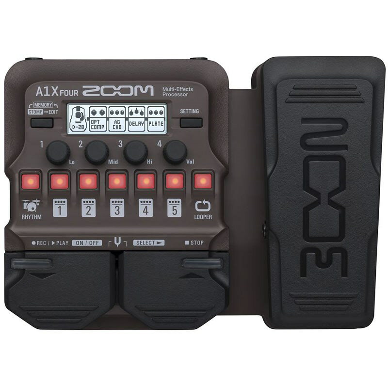 ZOOM A1X FOUR Multi-Effects Processor 