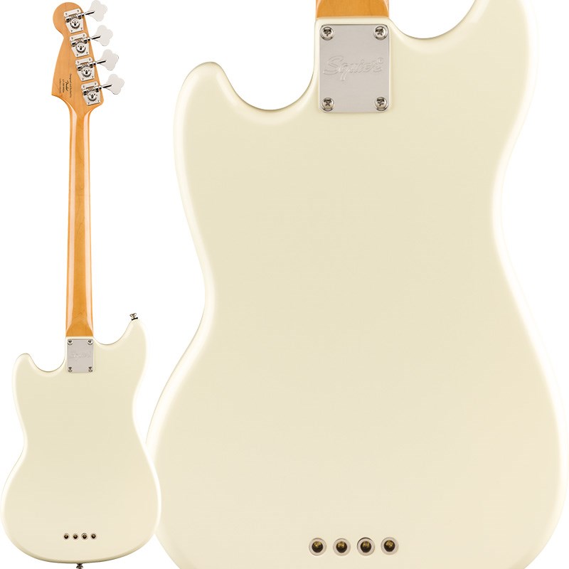 Squier by Fender Classic Vibe '60s Mustang Bass (Olympic White)【値上げ前旧価...