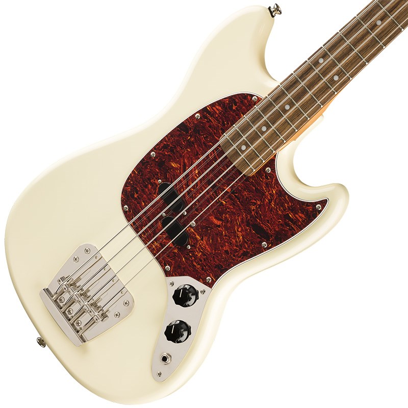 Squier by Fender �������Ԥ�����ͽ�������� Classic Vibe '60s Mustang Bass (Olympic White)