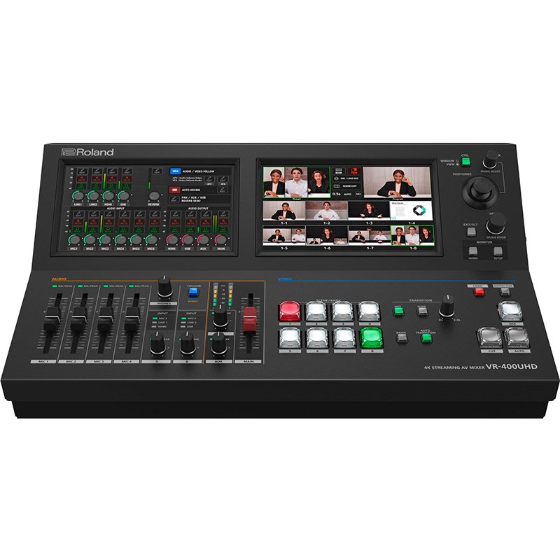 Roland VR-400UHD(4K STREAMING AV MIXER)�ڤ����󤻾��ʡ�Ǽ�������Ӥ�Ϣ����