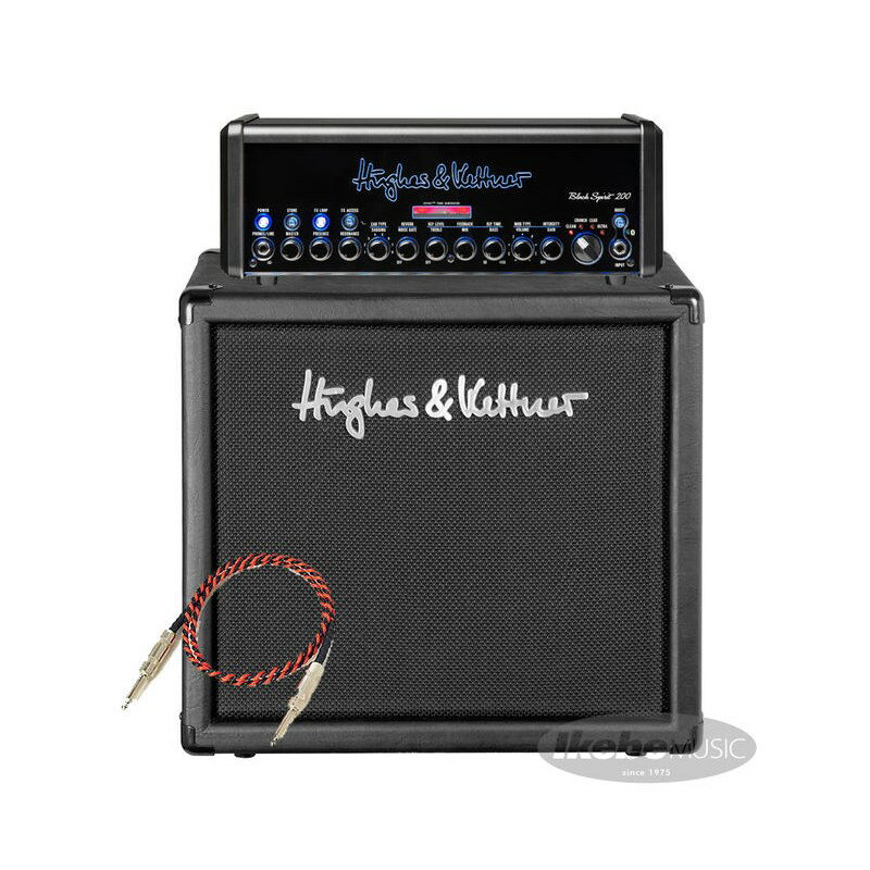 あす楽 Hughes&Kettner Black Spirit 200 + TM112 CabinetBelden#9497 SPケーブル＆専用キャリングバッグ付き