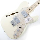 Fender Made in Japan Traditional 70s Telecaster Thinline (Olympic White/Maple)【数...