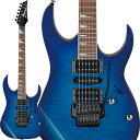 楽器種別：新品エレキギター/Ibanez 商品一覧＞＞エレキギター【45，000円〜90，000円】 商品一覧＞＞当店のギターは、出荷前に専門スタッフが検品・調整しているので安心です！Ibanez RG370FMZ-SPB商品説明フレイム・メイプルTOPのスタンダード・モデルRG、人気のSPB(Sapphire Blue)カラー！◆ 鮮やかなフレイム杢が映える、追加色サファイア・ブルー◆ 薄い握り心地と握り易さを追求した、Wizard IIIネック・シェイプ◆ ジャトウバ材指板（カリンやブビンガなどに似た褐色/赤褐色の木肌と木目を持つ硬質な南洋材です。メイプルよりははるかに硬く、ローズウッドと比較しても同等かややさらに硬く指板材に適しています。）◆ 輪郭が明瞭な低音域とキレのよい高音域が特徴のIbanez Quantumピックアップ◆ Edge-Zero II トレモロ w/ZPS3Fe（ゼロ・ポイント）システム◆ 2018年カタログ掲載モデル※画像はサンプルです。製品の特性上、杢目、色合いは一本一本異なり、お選び頂く事は出来ません。商品詳細Neck type: Wizard III Maple neckBody: Flamed Maple top / Meranti bodyFretboard: Bound Jatoba fretboard w/Sharktooth inlayFret: Jumbo fretsBridge: Edge-Zero II tremolo bridge w/ZPS3FeNeck pickup: Quantum (H) neck pickupMiddle pickup: Quantum (S) middle pickupBridge pickup: Quantum (H) bridge pickupHardware color: Cosmo blackNeck DimensionsScale: 648mm/25.5Width at Nut: 43mmWidth at Last Fret: 58mmThickness at 1st: 19mmThickness at 12th: 21mmRadius: 400mmRソフトケース付属イケベカテゴリ_ギター_エレキギター_Ibanez_新品 JAN:4549763062833 登録日:2023/06/27 エレキギター アイバニーズ イバニーズ