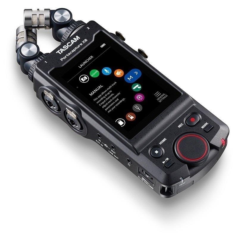 翌日配達 TASCAM 【夏のボーナスセール】【箱チョイ傷アウトレット】Portacapture X8 (ポータブルレコーダー)(32bit float録音対応8トラック)(ポータキャプチャー)(国内正規品)(タスカム)