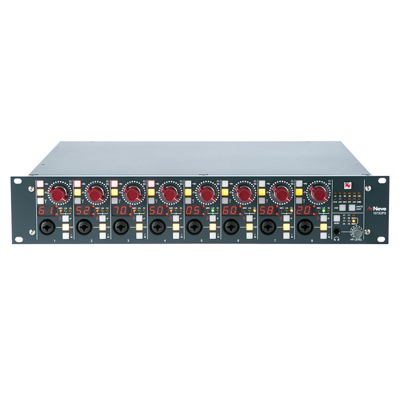 AMS Neve 1073OPX Octal Mic Preamp unit & Dante/USB digital option card bundle