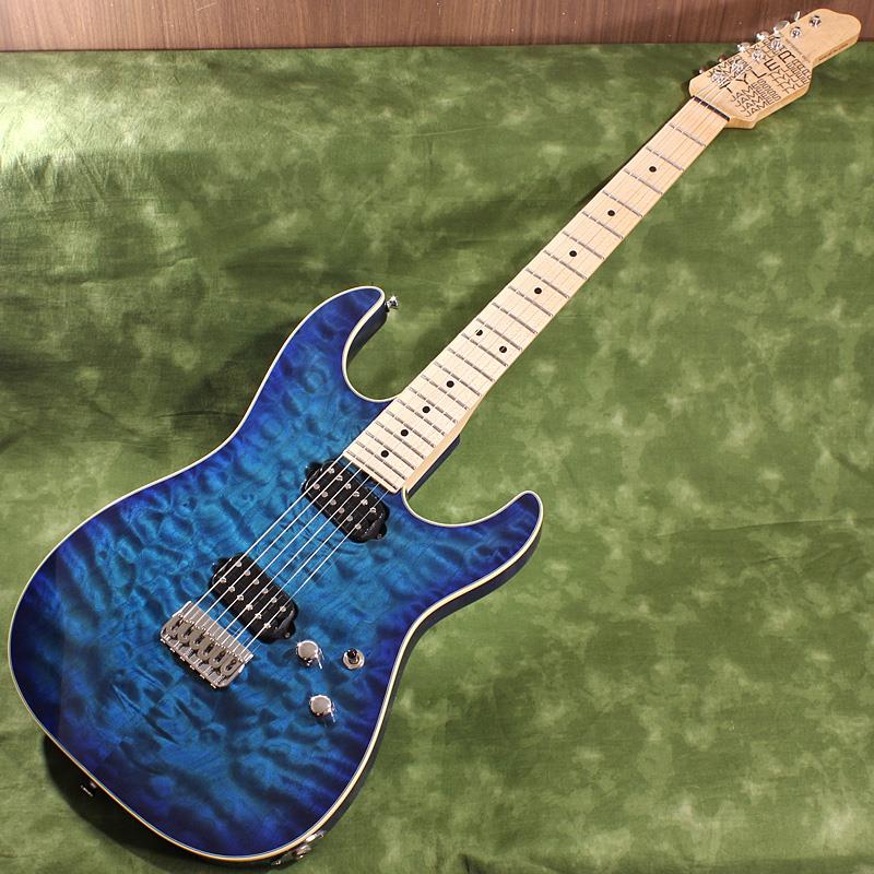 JAMES TYLER USED 中古 Studio Elite HD-P Quilted Maple Top Transparent Blue Burst SN.22304