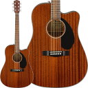 Fender Acoustics CD-60SCE Dreadnought All-Mahogany yʌz