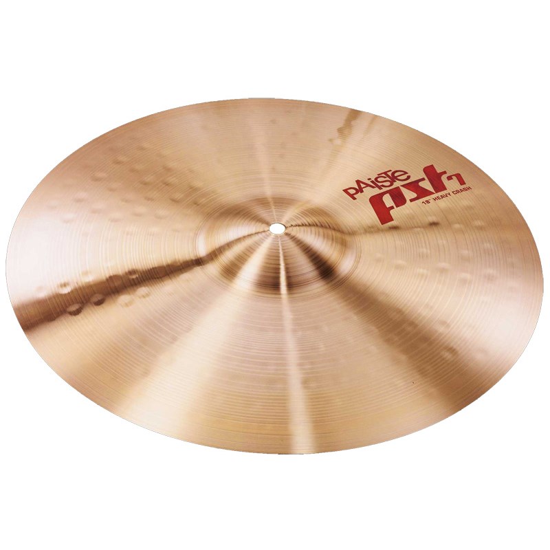 楽器種別：新品シンバル/PAiSTe 商品一覧＞＞シンバル/PAiSTe/PST-7 商品一覧＞＞シンバル【5，000円〜20，000円】 商品一覧＞＞安心してお買い物頂けるよう、スネアもシンバルも丁寧梱包でお届けします！PAiSTe PST-7 Heavy Crash 16商品説明【2002シリーズの廉価版！PST-7シリーズ、登場！】＜PST-7＞「パイステサウンドテクノロジー」は、手頃な価格で、高品質のサウンドをデザインし、一流のシンバルを製造することの代名詞です。 PST7は、伝統的なサウンド、ルックス、フィーリング、2002″が好きなドラマーのために、手頃な価格のラインとして追加されました。 PST7のベースは、伝説的な2002シリーズに由来のCuSn8ブロンズです。シンバルは、その独特の伝統的な外観と仕上げを実現するために私たちスイスの手工職人によって旋盤加工されています。パイステの精密なスイスでの製造の結果、暖かく、全体としてクリアなサウンドを持ち、かつ、3つの重量クラス、light/thin、medium、heavyを提供することによって、PST7は広く異なる音楽スタイルをカバーします。＜Heavy Crash＞強いサウンドとふくよかなサウンドがミックスされた、クラシック・ロックにはもちろん、ラウド系のサウンドにもお使いいただけるモデルです。ウェイト：ミディアム・ヘヴィ※画像は、18インチのモデルとなっております。イケベカテゴリ_ドラム_シンバル_PAiSTe_PST-7_新品 JAN:0697643111622 登録日:2014/07/28 シンバル パイステ