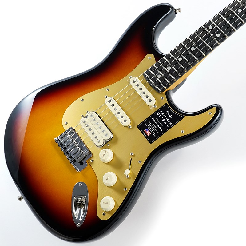 Fender USA American Ultra II Stratocaster HSS (Ultraburst/Ebony) 