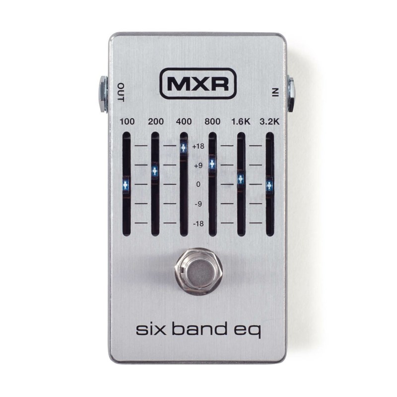 あす楽 MXR 【9Vアダプタープレゼント！】M109S 6-Band Graphic EQ