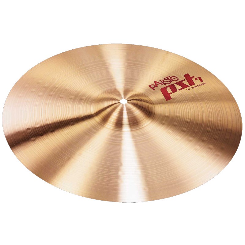 楽器種別：新品PAiSTe/PST-7 商品一覧＞＞PAiSTe/新品 商品一覧＞＞ドラム【5，000円〜20，000円】 商品一覧＞＞シンバル/クラッシュ/PAiSTe 商品一覧＞＞安心してお買い物頂けるよう、スネアもシンバルも丁寧梱包でお届けします！PAiSTe PST-7 Thin Crash 14　【お取り寄せ品】商品説明【2002シリーズの廉価版！PST-7シリーズ、登場！】＜PST-7＞「パイステサウンドテクノロジー」は、手頃な価格で、高品質のサウンドをデザインし、一流のシンバルを製造することの代名詞です。 PST7は、伝統的なサウンド、ルックス、フィーリング、2002″が好きなドラマーのために、手頃な価格のラインとして追加されました。 PST7のベースは、伝説的な2002シリーズに由来のCuSn8ブロンズです。シンバルは、その独特の伝統的な外観と仕上げを実現するために私たちスイスの手工職人によって旋盤加工されています。パイステの精密なスイスでの製造の結果、暖かく、全体としてクリアなサウンドを持ち、かつ、3つの重量クラス、light/thin、medium、heavyを提供することによって、PST7は広く異なる音楽スタイルをカバーします。＜Thin Crash＞薄めでソフトなタッチとレスポンスの良さが特徴のモデル。パイステの特長である高域の響きを持ちつつ、ウォームで柔らかなサウンドが得られます。ウェイト：シン※画像は、18インチのモデルとなっております。イケベカテゴリ_ドラム_シンバル_クラッシュ_PAiSTe_PST-7_新品 SW_PAiSTe_新品 JAN:0697643111516 登録日:2014/07/28 シンバル パイステ