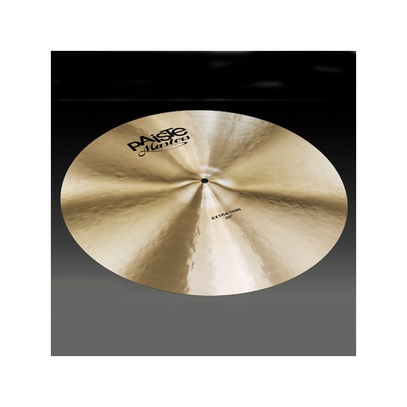 楽器種別：新品PAiSTe/Masters 商品一覧＞＞PAiSTe/新品 商品一覧＞＞ドラム【45，000円〜85，000円】 商品一覧＞＞シンバル/クラッシュ/PAiSTe 商品一覧＞＞安心してお買い物頂けるよう、スネアもシンバルも丁寧梱包でお届けします！PAiSTe Masters Extra Thin 19商品説明【B20材を採用し、トラディショナルなサウンドを演出する、Masters（マスターズ）シリーズ】※画像はイメージです。20インチ・サイズのモデルとなっております。＜Masters＞何世紀もの間、伝説的なCuSn20ブロンズは、トルコの古来からの知識（錬金術）によって生み出され、シンバルの制作にも使用されてきました。パイステ社のサウンドに対する探求は、古典的な環境において生き残ってきた初期の原初的なサウンドの持つ音楽的な力に行き当たりました。スイスを本拠とするパイステと、トルコのシンバル製造者との、相互の経験と能力を結合し、合金化からシンバルの完成まで、完全にハンドクラフトで行っています。これが、打楽器奏者の様々なバリエーションの要求に応え、ピュアなシンバルとしてのサウンドの品質を提供するための一つの答え、それがマスターズ・シリーズです。＜Extra Thin＞マスターズ・エクストラ・シンは、スタジオ・レコーディングのレジェンド・ドラマー / Jim Keltner（ジム・ケルトナー）のアイディアによりインスパイアされ、パイステ・サウンド・開発チームが、ソフトな雰囲気を大切にする音楽的なシチュエーションにおいてキレイに溶け込む、主張しすぎない、ウォームで柔らかなクラッシュサウンドを作り出しました。さらに、素早い減衰により、音量を抑えた、非常に繊細なライド・シンバルとしてのプレイも可能なシンバルにもなりました。マスターズ・エクストラ・シン・モデルは、今までのモデルと比較にならないほどのソフトなフィーリングを実現。そうした非常に繊細なレスポンスや音質を持つため、素手でのプレイや、マレットによるクレッシェンドをも、非常に高いレベルで表現可能なシンバルです。ウェイト：エクストラ・シンイケベカテゴリ_ドラム_シンバル_クラッシュ_PAiSTe_Masters_新品 SW_PAiSTe_新品 JAN:0697643115781 登録日:2018/07/05 シンバル パイステ