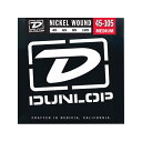 楽器種別：新品ベース弦/Dunlop (Jim Dunlop) 商品一覧＞＞ベース弦【〜10，000円】 商品一覧＞＞品揃え豊富な当店なら弦、パーツ、ケーブルなどのアクセサリーがまとめて揃います！Dunlop (Jim Dunlop) Nickel Plated Steel Electric Bass Strings 4st DBN45105 [MEDIUM/45-105]商品説明ダンロップのエレキベース弦！ ベースプレイヤーは弦にサウンドの持続力、耐久性そして汎用性の広さを求めます。ダンロップにはそれができます。ダンロップのベース弦は、どんなプレイヤー、例えばベーシスト然とした堅実なプレイヤー、スラップ・ベーシスト、タイトなサウンドが好みのピック弾きのロッカー達にも、低音から高音まで広い音域をカバーした音抜けの良いサウンドを提供します。 入念にセレクトされた芯線と巻き線の割合は弦により柔らかなテンションをもたらし、とてつもなく長い寿命と歯切れの良いサウンドを提供します。それぞれのセットは弦同士のサウンドバランスの良さと広いダイナミックレンジを提供します。コチラはウォームでリッチなサウンドのニッケルコーティング弦。 ・ ウォームで倍音の豊かなトーン・ スムーズな弾き心地・ 長寿命※パッケージデザインは予告なく変更となる場合がございます。予めご了承下さい。イケベカテゴリ_弦・アクセサリー・パーツ類_ベース弦_Dunlop (Jim Dunlop)_新品 JAN:0710137030831 登録日:2009/09/29 ベース弦 ダンロップ ジムダンロップ ジムダン