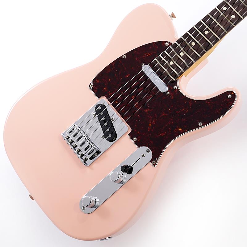 楽器種別：アウトレットFender MEX/Player 商品一覧＞＞Fender MEX/アウトレット 商品一覧＞＞エレキギター【70，000円〜140，000円】 商品一覧＞＞テレキャスター・TLタイプ/Fender MEX 商品一覧＞＞当店のギターは、出荷前に専門スタッフが検品・調整しているので安心です！Fender MEX Limited Edition Player II Telecaster (Shell Pink / Rosewood Fingerboard) 【B級特価】商品説明B級アウトレット特価！！シェルピンク・カラーを採用し、USA製「Pure Vintage '64 Telecaster Pickup」を搭載した限定生産モデル！！Player IIシリーズは、フェンダーの伝統と進化を兼ね備え、フェンダーのDNAを持つアイコニックなサウンドとスタイルを提供します。現代のあらゆるプレイヤーのライブステージやスタジオワークに必要とされる汎用性の高い仕様を持ち、プレイヤーの演奏にインスピレーションを与える現代的なアップデートが施されています。また、本シリーズは、音楽に本気で取り組むプレイヤーも満足する製品ラインナップを取り揃え、これらを手頃な価格で実現しています。Player II Telecasterは、時代を超越したフェンダーの魅力を放ちながらも、その中身は現代プレイヤー向けにデザインされています。Modern Cシェイプのネックバックにはシルキーなサテンウレタンフィニッシュが施されており、丁寧にロールオフされた指板エッジと22本のミディアムジャンボフレットを採用した9.5インチラジアスのスラブローズウッドまたはメイプル指板が、ネック全長にわたり快適なプレイアビリティを提供します。ピックアップは「Pure Vintage '64 Telecaster Pickup」を搭載。本格的なヴィンテージである60年代前半Telecasterのシングルコイル・ピックアップは、クリスタルクリアでどんな音楽にも抜群にハマるホットで強いテレ・トゥワングを生み出します。3ウェイブレードスイッチにより、多彩なサウンド設計が可能です。6スチールブロックサドル式ブリッジと、ClassicGearチューニングマシンによりチューニングの安定性が確保され、無限のサウンドの可能性を追求できる柔軟性を備えています。Player IIシリーズ製品は、フェンダーならではのルックス、トーン、フィーリングを備え、自分だけの個性的なサウンドを作り上げるのに最適な仕様でまとめ上げられています。※本商品はB級特価品となります為、細かな擦り傷や小さな打痕、パーツのくすみが散見します。※保証に関しましてはプレイアビリティに関する点のみとなり、通常とは異なるアウトレット保証となります。ソフトケース付属商品詳細Body Material: AlderBody Finish: Gloss PolyesterNeck: Maple， Modern CNeck Finish: Satin Urethane Finish on Back of Neck with Gloss Urethane Headstock Face or Satin Urethane Finish on Back， Gloss Urethane Finish on FrontFingerboard: Slab Rosewood， 9.5 (241 mm)Frets: 22， Medium JumboPosition Inlays: White DotNut (Material/Width): Synthetic Bone， 1.650 (42 mm)Tuning Machines: Fender ClassicGearScale Length: 25.5 (64.77 cm)Bridge: 6-Saddle String-Through-Body Tele with Block Steel SaddlesPickguard: 4-Ply Tortoiseshell PickguardPickups:Pure Vintage '64 Telecaster Pickup SetPickup Switching: 3-Position Blade:Position 1. Bridge PickupPosition 2. Bridge and Neck PickupsPosition 3. Neck PickupControls: Master Volume， Master ToneControl Knobs: Knurled Flat-TopHardware Finish: Nickel/Chromeイケベカテゴリ_エレキギター_テレキャスター・TLタイプ_Fender MEX_Player_アウトレット SW_Fender MEX_アウトレット JAN:2500010934848 登録日:2026/09/24 エレキギター フェンダー ふぇんだー フェンダーMEX フェンダーメキシコ