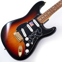 楽器種別：新品エレキギター/Fender USA 商品一覧＞＞エレキギター/Fender USA/Artist 商品一覧＞＞エレキギター【200，000円〜380，000円】 商品一覧＞＞当店のギターは、出荷前に専門スタッフが検品・調整しているので安心です！Fender USA Stevie Ray Vaughan Stratocaster (3-Color Sunburst)【旧価格品】商品説明スティーヴィー・レイ・ヴォーン　シグネイチャーモデル90年、スティーヴィー・レイ・ヴォーンが亡くなる直前に完成したシグネイチャーモデル。60年代初期のオーバルネックシェイプに、パーフェロー指板、ジャンボフレットを採用。S.R.V.モデルは特異なアームプレイングを可能にするレフトハンド・トレモロ・ユニットが搭載されております。ピックアップには一見普通のストラトタイプながらコイルの巻数を増やすことでより太くコシの強いヴィンテージ・シングルコイル・サウンドを生み出すカスタム・ショップメイドのフェンダー・テキサス・スペシャルをマウントしています。刻印入りSRVピックガードやゴールド・ハードウエアなどSRVモデルならではのルックスに仕上がっております。※画像はサンプルです。製品の特性上、杢目・色合いは1本1本異なります。商品詳細Body AlderBody Finish: Gloss UrethaneNeck: Maple， Thick OvalNeck Finish: Gloss UrethaneFingerboard: Pau Ferro， 12 (305 mm)Frets: 21， Narrow Tall Position Inlays: Ivory DotNut (Material/Width): Synthetic Bone， 1.650 (42 mm)Tuning Machines: 6-in-Line American VintageScale Length: 25.5 (64.77 cm)Bridge: 6-Saddle American Vintage Synchronized TremoloPickguard: 3-Ply Black with Engraved SRVPickups:Custom Shop Texas Special Single-Coil Strat Pickup Switching: 5-Position Blade:Position 1. Bridge Pickup， Position 2. Bridge and Middle Pickup， Position 3. Middle Pickup， Position 4. Middle and Neck Pickup， Position 5. Neck PickupControls: Master Volume， Tone 1. (Neck Pickup)， Tone 2. (Middle Pickup)Control Knobs: White PlasticHardware Finish: Gold-PlatedStrings: Fender USA 250R Nickel Plated Steel (.010-.046 Gauges)ハードケース付属イケベカテゴリ_ギター_エレキギター_Fender USA_Artist_新品 JAN:0717669010195 登録日:2023/10/16 エレキギター フェンダー ふぇんだー フェンダーUSA