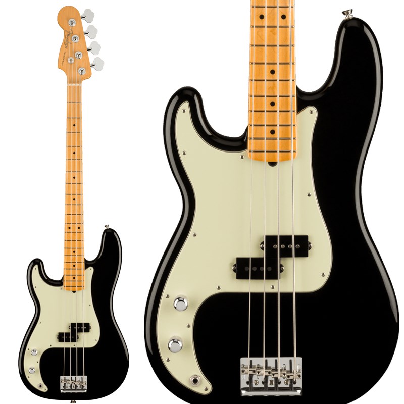 Fender USA Ԥͽ American Professional II Precision Bass LEFT-HAND (Black/Maple)