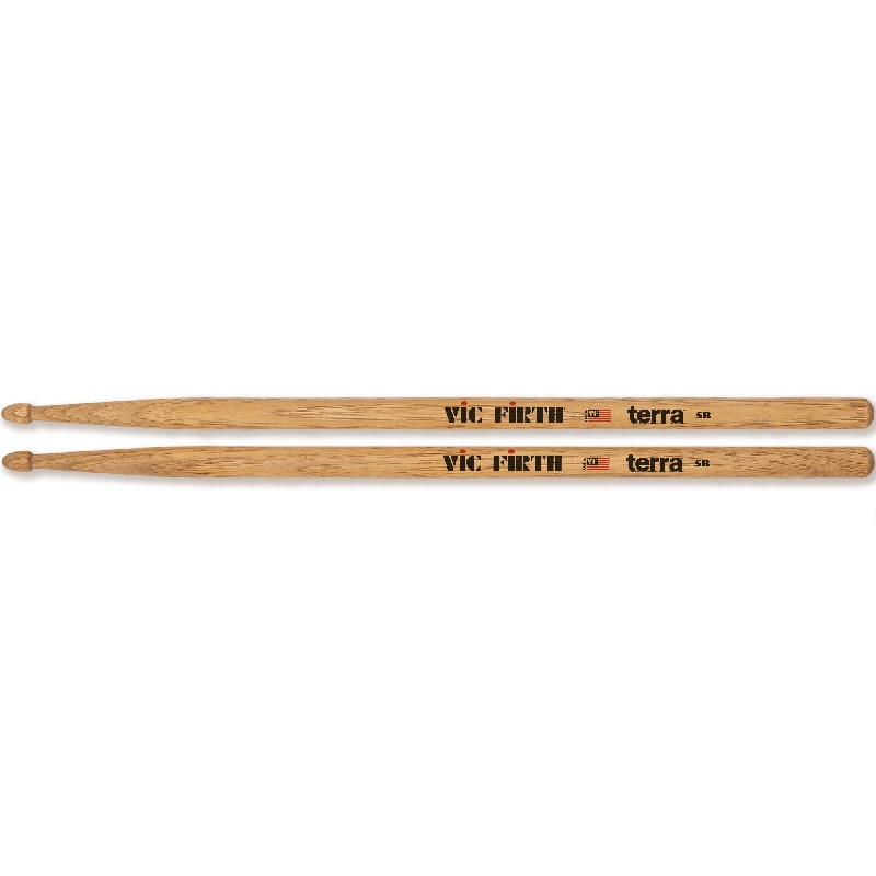 楽器種別：新品VIC FIRTH/新品 商品一覧＞＞ドラム【〜5，000円】 商品一覧＞＞スティック/VIC FIRTH 商品一覧＞＞安心してお買い物頂けるよう、スネアもシンバルも丁寧梱包でお届けします！VIC FIRTH VIC-5BT [American Classic 5BT terra]商品説明【VIC-FIRTH TERRA】VIC FIRTH (ヴィック・ファース）社の新ドラムスティックシリーズ「TERRA」は、ヒッコリーの木目を際立たせる独自の染色（スティン）加工が大きな特徴です。同じ模様のスティックは他にひとつとして存在せず、個性的なデザインと質感をお楽しみいただけます。材質：ヒッコリー15.1 x407mm/ウッドチップイケベカテゴリ_ドラム_スティック_VIC FIRTH_新品 SW_VIC FIRTH_新品 JAN:0750795053827 登録日:2023/07/31 スティック ドラムスティック ヴィックファース ビックファース ヴィクファース