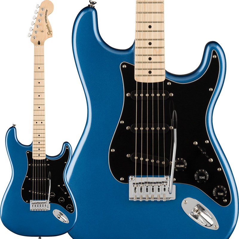 あす楽 Squier by Fender Affinity Series Stratocaster (Lake Placid Blue/Maple)