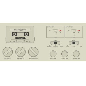 Klevgrand DAW Cassette(テープ・デッキ・エミュレーション)【オンライン納品専用】格安セール