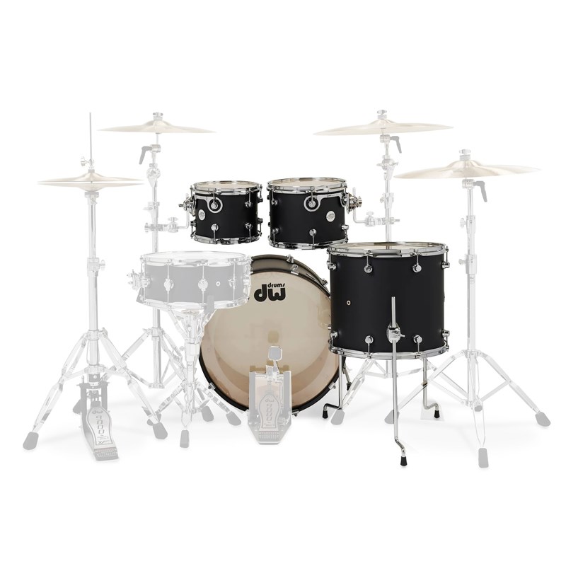 dw DDLM2214BL [Design Series 4-Piece Shell Pack / Black Satin]