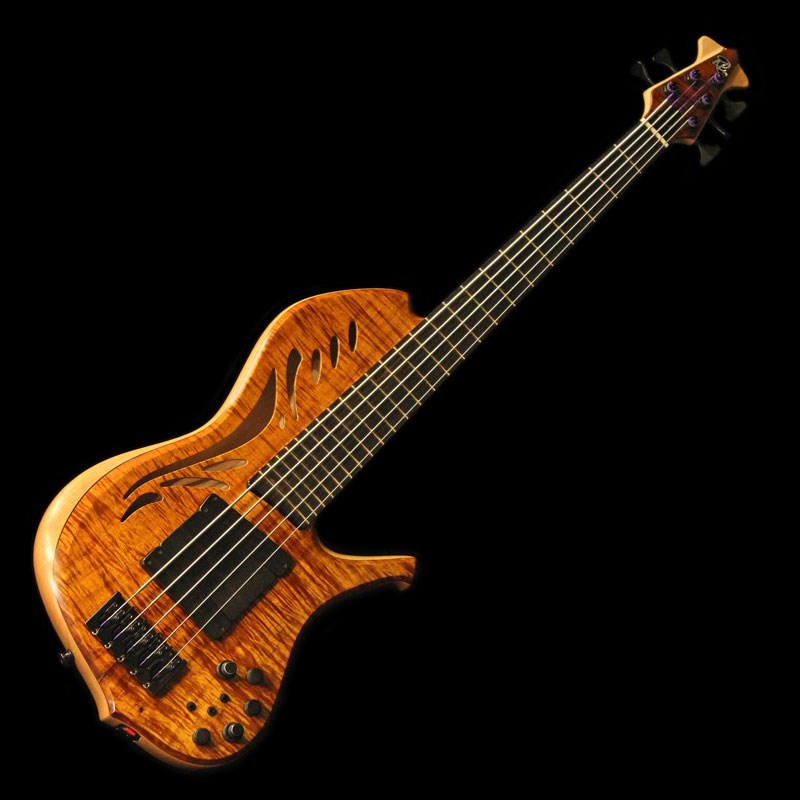 Kenneth Lawrence Instruments Custom Chambered Brase II 5st/34 (Premium Koa Top)