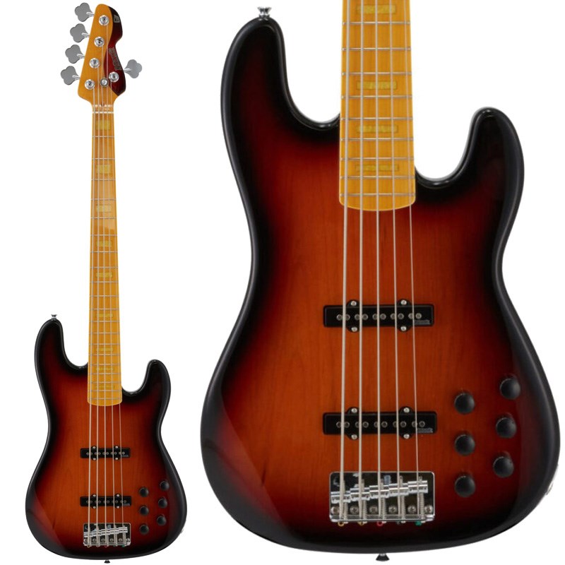 Mark Bass MB GV 5 GLOXY VAL 3-TONE SUNBURST CR MP [MAK-B/GV5/C-M #3S]