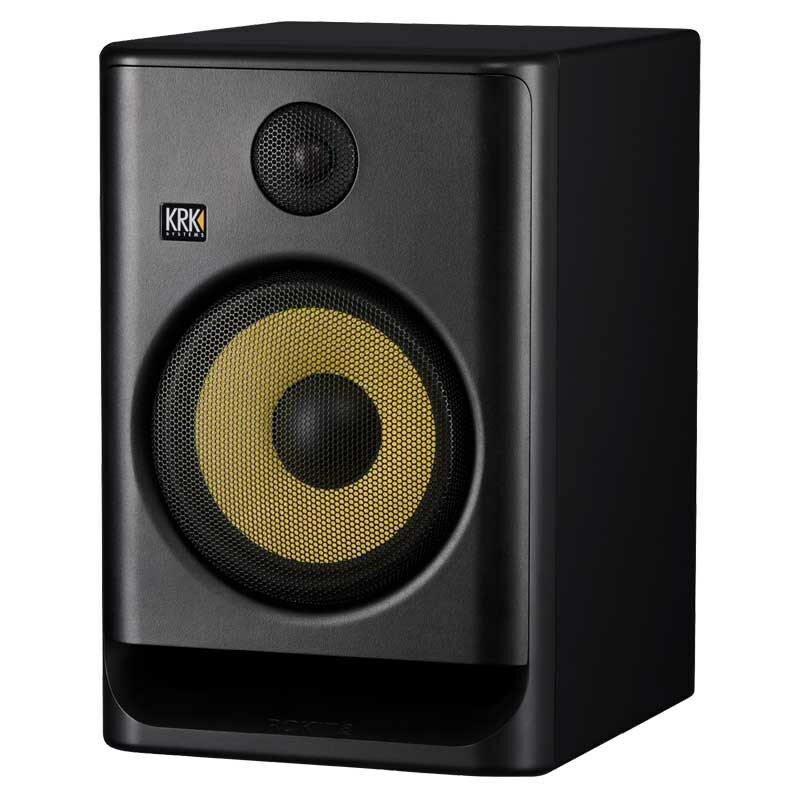 楽器種別：新品レコーディング用モニタースピーカー/KRK 商品一覧＞＞レコーディング用モニタースピーカー【30，000円〜65，000円】 商品一覧＞＞レコーディング機器買うなら、当店で！専門スタッフが迅速丁寧に対応します！KRK RP8G5(1本)商品説明★ROKIT G5シリーズ パワードスピーカー★---【ご購入前に必ずご確認ください】KRK RP8G5につきまして、本体箱を開封した所に黒色のスポンジが封入されております。こちらは梱包材ではなく、最適なリスニング角度調整を可能にするアイソレーション用フォームパッドとなります。このアイソレーション用フォームパッドはメーカーよりパーツとしてお取り寄せが出来かねる為、誤って捨ててしまわない様ご注意下さい。---ROKIT G5 パワードスピーカーKRK ROKIT G5は、Kevlarアラミドファイバーウーファーにシンプルなシルクドームツイーターを組み合わせたパワードモニタースピーカーです。パッケージには、最適なリスニング角度調整を可能にするアイソレーション用フォームパッド、2種類のフェイスプレートを同梱しています（出荷時グリルフェイスプレート装着済）。さらに視認性の優れたDSP駆動のイコライザー、リミッター搭載のカスタムアンプなど、あらゆる作業環境に対応する機能を搭載しています。ROKIT G5には3つのボイシング・モードが用意されています。ミックス・モード：フラットな周波数特性と位相特性を持つミックス・モードは、ミキシング、マスタリング、クリティカル・リスニングに最適です。クリエイト・モード：よりインスピレーションに富んだボイシングで、作曲、プロデュース、カジュアルなリスニングに最適です。フォーカス・モード：ボーカルやほとんどの楽器が最もエネルギーを持つ中音域をクリティカルに分析するための、ミッドにフォーカスしたボイシングです。■Kevlar製ウーファー & シルクドームツィーター■最適なリスニング角度調整を可能にするアイソレーション用フォームパッド■2種類のフェイスプレート■リミッター内蔵の高効率Class-Dパワーアンプ■液晶ディスプレイ表示のDSPによるイコライジング■仕様8インチウーファー周波数特性42 Hz - 36 kHz最大SPL 111 dB最大出力 HF 68 W / LF 135 Wクロスオーバー周波数1.64 kHzバランスTRS/XLRコンボ入力高さ 400 mm横幅 266 mm奥行き 319 mm重量 10.45 kgイケベカテゴリ_レコーディング＆PA機器_レコーディング用モニタースピーカー_KRK_新品 JAN:0711106142494 登録日:2024/04/19 モニタースピーカー スタジオモニター