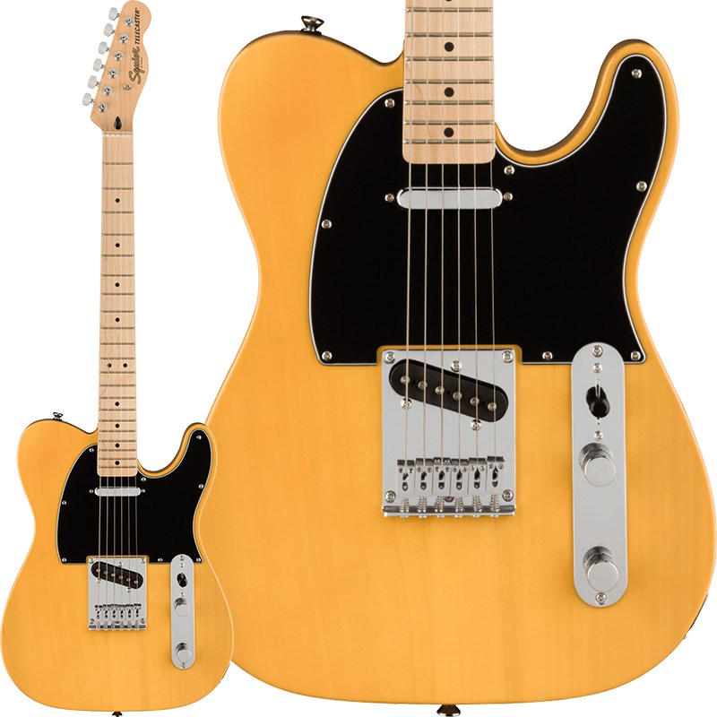 あす楽 Squier by Fender Affinity Series Telecaster (Butterscotch Blonde/Maple)