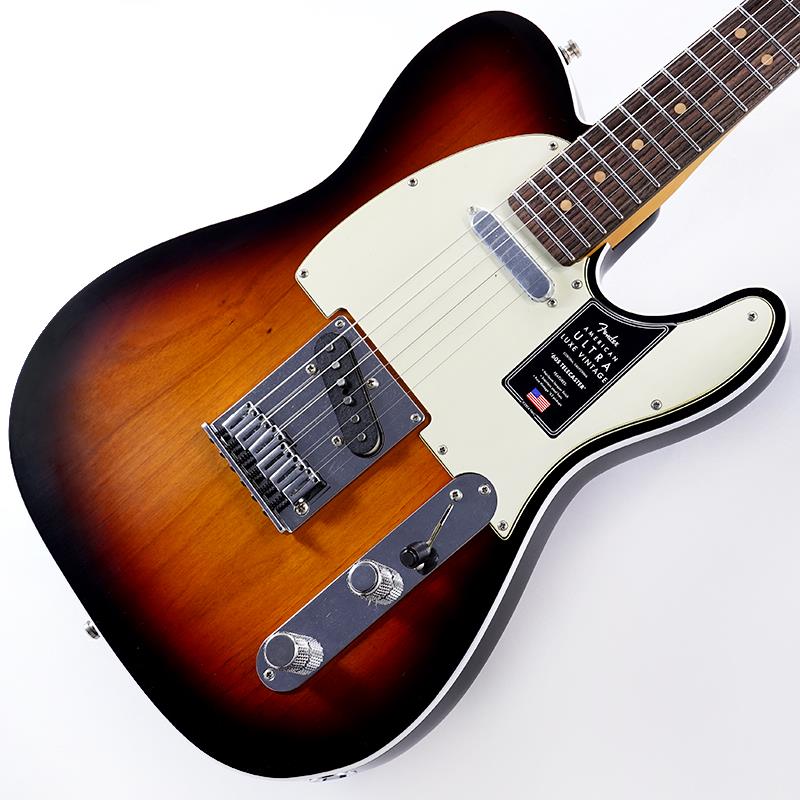 Fender USA American Ultra Luxe Vintage '60s Telecaster Custom (3-Color Sunburst/Rosewood) 