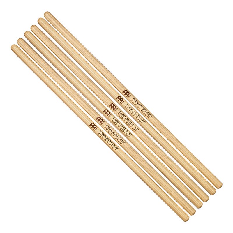 楽器種別：新品MEINL/新品 商品一覧＞＞ドラム【〜10，000円】 商品一覧＞＞スティック/MEINL 商品一覧＞＞安心してお買い物頂けるよう、スネアもシンバルも丁寧梱包でお届けします！MEINL SB119-3 [TIMBALES STICKS 1/2(3 Pack)]【お取り寄せ品】商品説明TIMBALES STICKS 1/2(3 Pack)SB119-33ペア（6本）パック強度と耐久性に優れたアメリカ産ヒッコリーを使用したクラシックスタイルのティンバレス・スティック。ティンバレス、カウベル、ウッドブロック、シンバルなど多くの打楽器に使用できます。Features:● Hickory● Uniform Diameter● Multi-UseMaterial:● American HickoryLength:● 40.5cm● 15.945″Diameter:● 12.5mm● 0.5″Weight:● Heavyイケベカテゴリ_ドラム_スティック_MEINL_新品 SW_MEINL_新品 JAN:0842960142686 登録日:2025/05/06 スティック ドラムスティック マイネル