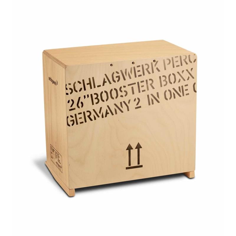 楽器種別：新品Schlagwerk Percussion/新品 商品一覧＞＞パーカッション【35，000円〜75，000円】 商品一覧＞＞カホン/Schlagwerk Percussion 商品一覧＞＞安心してお買い物頂けるよう、小物楽器もカホンも丁寧梱包でお届けします！Schlagwerk Percussion SR-BC460 [ブースター・ボックス]商品説明ASS CAJON＞シュラグヴェルクのベースカホンは、通常のカホンを超える圧倒的な低音を実現したモデルです。大きなボディと特別な構造により、深く豊かなサブベースの響きを生み出し、アンサンブルに力強い土台を与えます。存在感のあるサウンドながら、カホンらしいナチュラルな表現力も兼ね備え、ジャンルを問わず幅広いシーンで活躍するパーカッションです。＜SR-BC460＞ドラムペダルとベース・プレートBP-40を併せて使えるようにデザインされたモデル。ノーマルなバスドラムとは違った、印象的なサウンドをお楽しみください。＜スペック＞打面材：ビーチ材側面材：ガボン・ウッド-7プライサイズ：50×30×48cm響き線：40本／着脱可イケベカテゴリ_パーカッション_カホン_Schlagwerk Percussion_新品 SW_Schlagwerk Percussion_新品 JAN:4260094110627 登録日:2026/02/13 カホン パーカッション シュラグベルク シュラグヴェルク