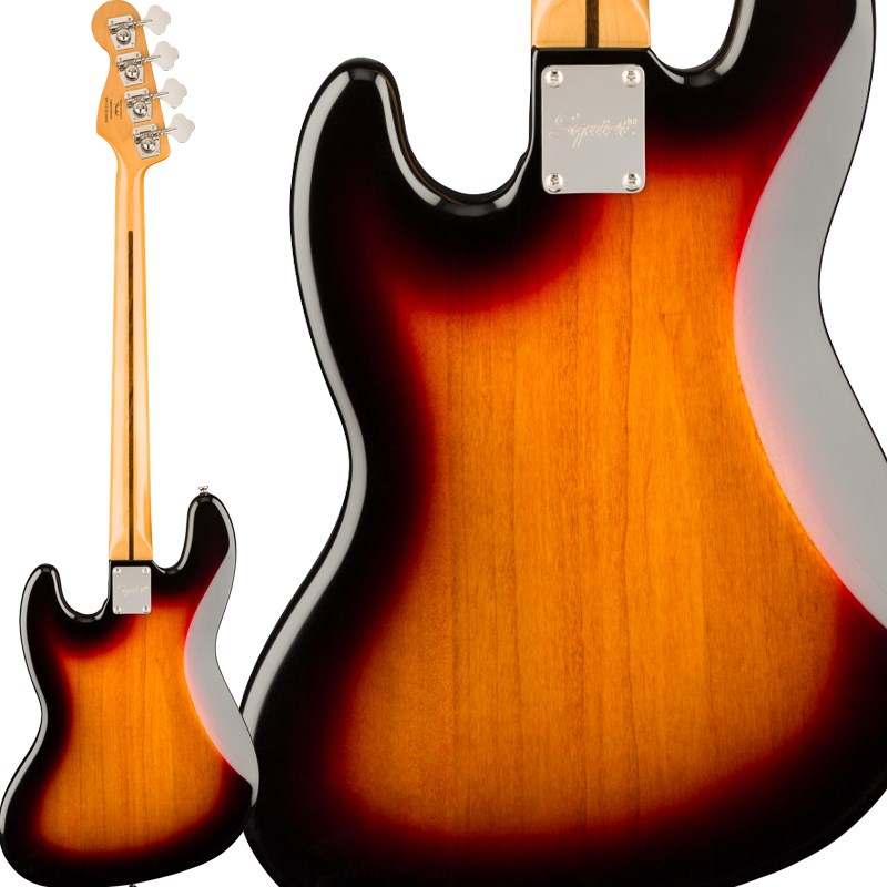 あす楽 Squier by Fender Classic Vibe '60s Jazz Bass Laurel Fingerboard (3-Color Sunburst) 2