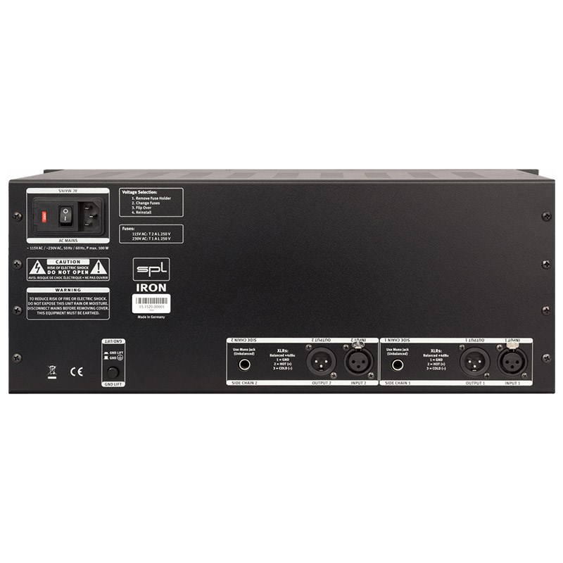 SPL IRON Mastering Compressor(Model 1523)(All Black)(����ȯ����)