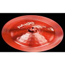 楽器種別：新品シンバル/PAiSTe 商品一覧＞＞シンバル/PAiSTe/Color Sound 900 商品一覧＞＞シンバル【15，000円〜30，000円】 商品一覧＞＞安心してお買い物頂けるよう、スネアもシンバルも丁寧梱包でお届けします！PAiSTe Color Sound 900 Red China 18商品説明New Dimensions for Visual Expression＜Color Sound 900＞1984年に「COLORSOUND 5（カラーサウンド・ファイブ）」で、カラーコートされたシンバルを最初に開拓。MTV等のテレビのミュージックビデオ全盛期の頃、そのバンドやアーティストの表現の手段として使用されました。1990年代にTerry Bozzio（テリー・ボジオ）がプロデュースした、「VISIONS（ヴィジョンズ）」が登場し、近年は、特定のアーティスト・インスピレーション・モデルとして、Stewart Copeland（スチュワート・コープランド） のBlue Bell Ride、Aquiles Priester（アキレス・プリースター） のGiga Bell Ride (Black)、Danny Carey（ダニー・キャリー） のDry Heavy Ride (Purple) などのカラー・コーティング・モデルが、続々と登場していました。その他、カラー仕上げのシンバルは、世界的なトップアーティストである、Joey Jordison（ジョーイ・ジョーディソン）、Tico Torres（ティコ・トーレス）、Paul Bostaph（ポール・ボスタフ） のシンバルを含む、カスタムオーダーで利用可能でした。Color Sound 900シンバルは、同時に発売される、柔軟でフィーリングの良い900 Seriesモデルを基本とし、それらに4色のカラーコーティングをすることにより、ドライで若干サスティンの短く、アタックが少し強めなサウンドとなります。Color Sound 900のフィニッシュは、これまでの研究成果の蓄積と、クラフトマン達の惜しみない努力により、レイジングやハンマリング痕の自然な外観を保ちながら、あざやかな輝きを放つ、パイステ独自の特別なフィニッシュとなっております。特に、何十年ものカラー・シンバルの経験から、耐久性を厳しく追求したため、シンバルの通常の使用方法であれば、すぐに塗装が剥がれることはありません。＜Red China 18＞コントロールされた中域の倍音を引き出した、ダークでエネルギッシュなエキゾチック・サウンドのチャイナ・シンバル。※画像はイメージです。イケベカテゴリ_ドラム_シンバル_PAiSTe_Color Sound 900_新品 JAN:0697643114715 登録日:2017/09/11 シンバル パイステ カラーサウンド