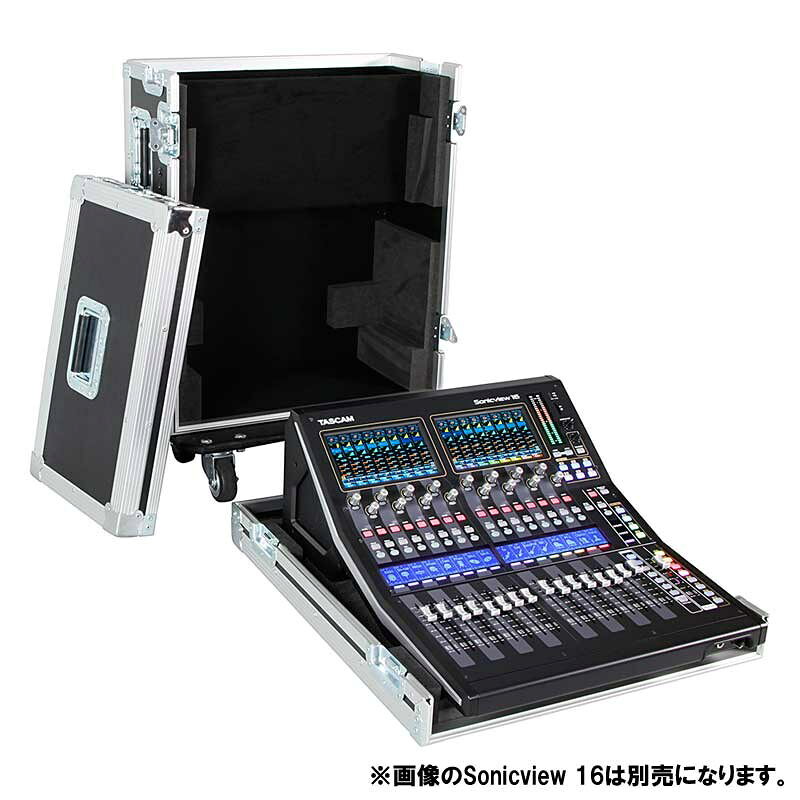 イケベ楽器 イケシブのTASCAM CS-SONICVIEW16 [ Sonicview 16専用ハードケース]｜アングル2