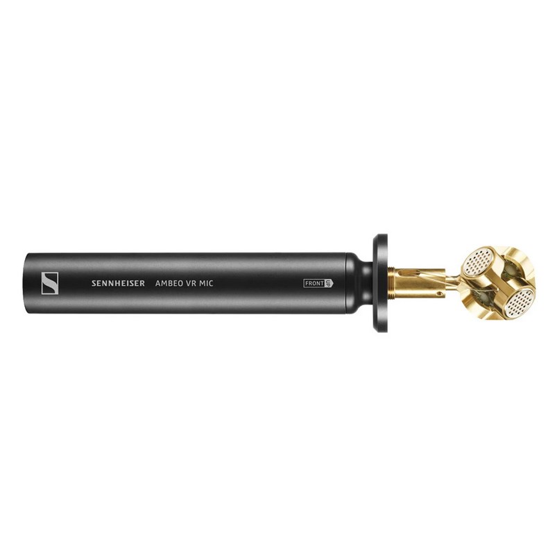 楽器種別：新品SENNHEISER/新品 商品一覧＞＞レコーディング【170，000円〜325，000円】 商品一覧＞＞マイク/コンデンサーマイク/SENNHEISER 商品一覧＞＞レコーディング機器買うなら、当店で！専門スタッフが迅速丁寧に対応します！SENNHEISER AMBEO VR MIC （お取り寄せ商品）商品説明AMBEO VR MICは、Ambisonics方式の録音に対応したマイクです。Ambisonics 方式とは、全周360°で空間の音全体を録音し、それを再現する技術です。従来のステレオで得られる左右の音だけでなく、上下、前後までをも含むサラウンドを提供することができる音響再生方式です。360°映像コンテンツに音声を埋め込むことも可能です。VRヘッドマウントディスプレイの普及やYoutube 360° 動画での再生が可能になったため、Ambsonics方式を採用すれば、コンテンツ制作の幅を広げることが可能になります。AMBEO VR MICは、これ一本でAmbisonics方式の録音を可能にします。AMBEO VR MIC には4面体に配置された4 つの単一指向性カプセルが取り付けられています。それぞれのカプセルが集音する音声をAmbisonics のA フォーマットと呼ばれる信号で出力します。AMBEO A-B フォーマットコンバータ( 無償提供プラグイン) を使用してこれらの4つの信号をAmbisonics のB フォーマットへと変換します。この後、各種DAWや映像編集ソフトとの組み合わせが可能になります。icAMBEO VR Micを使用すれば、1本で全周360°の音声をステレオ録音のように簡単に収録できます。マイクを複数本用意する必要がないため、時間、費用、労力を節約できます。また、AMBEO VR Micを使用すれば、複数の音声を合成しなくても、驚異的な3D音声を再現できます。VRオーディオ制作の新次元。操作が簡単なAMBEO VRマイクなら、高品質VRサウンドを単一のポイントからレコーディングすることができます。リスナーに、まったく新しいエモーショナルな体験を提供しませんか ■音で体験を伝える全周360°の空間を録音できるように設計され、扱いやすい AMBEO VR Micは 四面体に頂点にKE14カーディオイドカプセルが4つ配置されたAmbisonic方式のマイクです。VRコンテンツや3Dオーディオに適した Ambisonics サウンドが得られます。■ハイエンド VR サウンドチェーンの功績AMBEO VR マイクロホンは、専用のハイエンドソフトウェア・ハードウェアと連携して使用します。 AMBEO VR マイクロホンと一緒に使用するのに理想的な機器は、例えばZoom F8のようなフィールドレコーダー、Avid Pro Tools HDやCockos ReaperのようなDAW (デジタルオーディオワークステーション)、Noise Makersなどのバイノーラルデコーダです。出力は、HMDや、VRゲームエンジン、360°ソーシャルメディアプラットフォーム経由で可能です。■ユーザーのことを考えて開発されたデザインAMBEO VR マイクロホンを実用化するにあたり、ゼンハイザーは VR クリエータープログラムを立ち上げ、業界のプロフェッショナルを巻き込み開発を進めました。スムーズなワークフローを可能にしようと考えられたアクセサリーがパッケージされております。その 1つに、ポストプロダクションプロセスに親和性のあるプラグインとして機能するA-Bエンコーダーソフトウェアがあります。■Ambisonics − オーディオの未来を形にする技術Ambisonics は全方向空間の音場全体を、一点で捕らえる多チャンネル技術です。 この録音はバイノーラル処理されて再生されるので、自分の向いている方向を360°、水平にも垂直にもバーチャルに変えられます。Ambisonics は現在市場に出ている主なポストプロダクションツールや再生ツールのすべてに対応します。 そのため、Ambisonics はバーチャル・リアリティーや 3D サウンドを伴う他のあらゆる使い方に適したツールとなっています。新しい音の世界を作るツールです。■AMBEO A-B コンバータープラグインゼンハイザー AMBEO VR マイクロホンのカプセルは、4チャンネル生出力のAフォーマットを送信しますが、これは新しい4チャンネルセットである Ambisonics B フォーマットに変換する必要があります。変換は、特別に設計されたゼンハイザー AMBEO A-B コンバータープラグインで行います。お望みのDAW（デジタルオーディオワークステーション）にPC版とMac版のどちらも、VST、AU、AAXフォーマットで、無料でダウンロードしてご利用いただけます。 Bフォーマットは、マイク周囲の音場をW、X、Y、Zで表したものです。 Wは4個すべてのカプセルの合計で、X、Y、Zは前後、左右、上下を表す3つの仮想双方向マイクロホンのパターンです。 したがって、Ambisonics Bの再生中に、どの方向からもマイクで聴取することができます。■AMBEO BlueprintsAMBEO Blueprintsは、ヘッドホンやラウドスピーカーで3Dオーディオを体験していただけるよう、ライブミュージックの録音とミックスについてのクイックガイドを提供しています。没入型コンテンツの制作は開発中の新しい技術です。■同梱物・AMBEO VR マイクロホン・バランス型分岐ケーブル 4 x XLR 3-ピン・延長ケーブル、 1.5m 、DIN12F - DIN12M・Rycote サスペンションマウント・フォームウィンドシールド・専用 A-B コンバーター VSTプラグイン（Mac OS X 及び Windows）， AAXプラグイン（Mac OS X）対応■スペック指向性 ： 単一指向性 x 4周波数特性： 20 Hz20 kHzマトリックスレファレンス　・ B- フォーマット出力　　 W = FLU + FRD + BLD + BRU　　 X = FLU + FRD - BLD - BRU　　 Y = FLU - FRD + BLD - BRU　　 Z = FLU - FRD - BLD + BRU感度： 31 mV/Pa (30 dBV) at 1 kHz最小負荷インピーダンス： 1000 Ωノミナルインピーダンス：約 200 Ω等価騒音レベル： 18 dB-A as per IEC 61672-1　　　　　　27 dB CCIR as per CCIR 468-3最大音圧レベル(THD 1% 時) ： 130 dB(A) at 1 kHz電源： 4 x phantom power (P48) as per IEC 61938 (48 V ± 4V)それぞれ3.5 mA接続コネクタ： DIN12M付属のアダプタケーブルを使用( 4× XLR-3M)，ピンアサイン: 1 = (GND)， 2 = (+)， 3 = (-)外形寸法： 幅215 mm直径49 mm/25 mm温度：動作時: -10 °C to 55 °C保管時: -20 °C to 70 °C相対湿度： max. 90 % at 40 °C イケベカテゴリ_レコーディング_マイク_コンデンサーマイク_SENNHEISER_新品 SW_SENNHEISER_新品 JAN:4044155214710 登録日:2020/08/11 マイク コンデンサーマイク コンデンサマイク レコーディングマイク ゼンハイザー