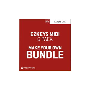 TOONTRACK EZKEYS MIDI 6PACK(オンライン納品専用)※代引きはご利用いただけませんネット通販