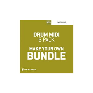 TOONTRACK DRUM MIDI 6PACK(オンライン納品専用)※代引きはご利用いただけませんセール