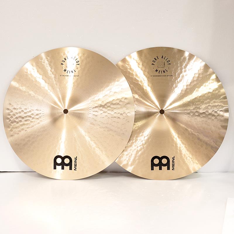 MEINL PA15SWH [Pure Alloy Soundwave Hihats 15]【在庫処分特価品】