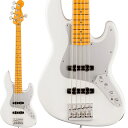 翌日配達 Fender USA American Ultra II Jazz Bass V (Avalanche/Maple) 【数量限定ダブルケースキャンペー...