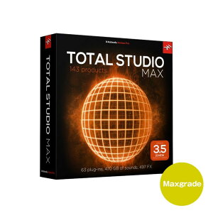 IK Multimedia Total Studio 3.5 MAX Maxgrade(オンライン納品専用)(代引不可)セール