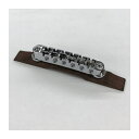 Ibanez Gibraltar Performer Bridge 6 string w/wood base chrome (2BGGBP6W-CHB) 【お取寄せ商品】