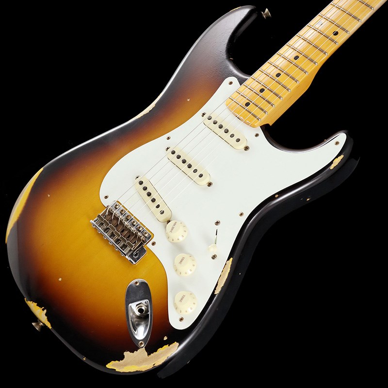 Fender Custom Shop 2021 Spring Event Limited Edition Re-Order 1957 Stratocaster Wide Faded 2-Color SunburstySN.CZ566815z