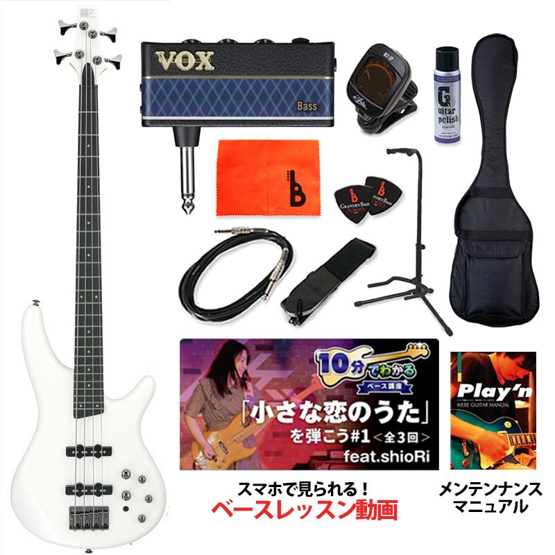 Italian Guitars - Ibanez SR280E-PW 【ベース初心者入門セット】