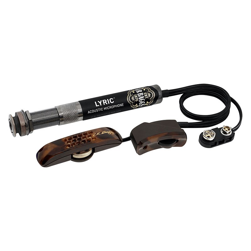楽器種別：新品L.R.Baggs/新品 商品一覧＞＞楽器アクセサリ【25，000円〜50，000円】 商品一覧＞＞ピックアップ/アコギ用ピックアップ/L.R.Baggs 商品一覧＞＞品揃え豊富な当店なら弦、パーツ、ケーブルなどのアクセサリーがまとめて揃います！L.R.Baggs Lyric [Acoustic Guitar Microphone]商品説明マイク録りのリアル感、ここに極まるL.R.Baggs独自のマイクTru-Micの新たな可能性を引き出す、新プリアンプとのコンビネーション。マイク録りでしかえられないあの空気感を求めるプレイヤーのために、ついに完成したマイクシステム。従来のピックアップやマイクとは異なるTru-Micは、ギタートップの鳴りと振動のみを正確に捉え、ノイズを最大限に抑えつつ、リアルなギター本来の生音を集音します。そして、そのシグナルを理想的なアコースティックサウンドに整える、特殊コンプレッサーを内蔵したプリアンプ。このコンビネーションにより外部マイクでの集音と比べても全く遜色ない、驚くべきダイナミクスと繊細さを備えたアコースティックサウンドを実現しました。Lyricの要となる、特殊マイクTru-Micの重さはわずか14gで、トップの鳴りに影響を与えません。ギターの鳴りを純粋に捉えるための画期的なマイクです。・オールディスクリートマイクプリアンプ・加工なしで取付可能なコントローラー・プレゼンスコントロール◆TRU-MIC TECHNOLOGYアナログなアコースティックサウンドはアナログなマイクでしか捉えられない。いままでのアコースティックピックアップでは、生音がいくら良くとも、ピックアップの音はあくまでエレアコの音。内部にマイクを入れてもフィードバックを起こすばかりで役立たず、それが常識でした。しかし、このTru-Micテクノロジーシステムなら、これまであきらめていた真にアコースティックなサウンドを味わえます。 正確な再現性でサウンドを集音しながら、フィードバックに対する高い耐久性を持つ、L.R.Baggsだけが到達した理想のマイク『Tru-Mic』。◆CIRCUIT INNOVATIONSスタジオでは、Lyricの小さな回路基板に組み込まれたものを実現するために、ラック全体を使用する必要があります。当社のリードエンジニアであるTommy Linn氏は、マイクロホンの可能性を解明するためのいくつかの「ブラックボックス」回路技術を開発しました。最初は自然なダイナミクスで打ち負かすために低い周波数を引き締めます。 2番目は、どれくらい強く弾いても、マイクの甘さを維持します。 3番目のイノベーションは、ギターのために完全に高い周波数応答をダイヤルする調節可能な プレゼンスコントロールです。このすべてを、忠実度の高いすべてのマイクプリで包み込み、プラグインする場所のどこでもギターの不可欠な部分として世界クラスのマイクシステムを持っています。※ピックアップの取付に関しましてはお気軽にお問い合せ下さい。イケベカテゴリ_楽器アクセサリ_ピックアップ_アコギ用ピックアップ_L.R.Baggs_新品 SW_L.R.Baggs_新品 JAN:4580228394977 登録日:2013/03/02 アコギ用ピックアップ ピックアップ